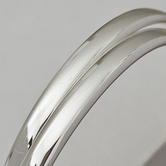 Silpada Rare Sterling Silver Sleek Seamless 2" Hoop Earrings W2250 - Picture 15 of 16